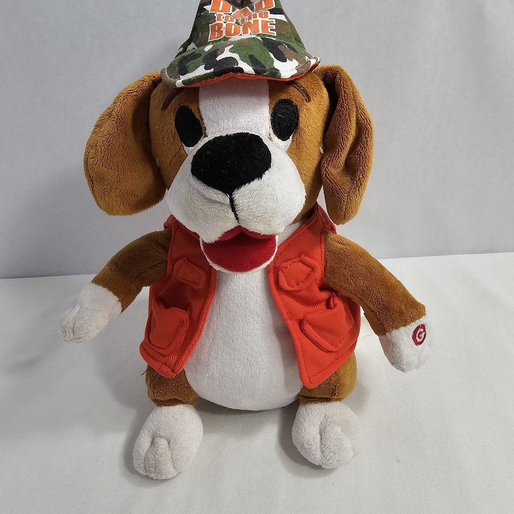 Gemmy Animated Dog Singing Dancing Plush "Boys Round Here" -See Video